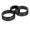 thumbnail image 3 of 3pcs Air Conditioner Switch Knob Ring Car Interior Decoration Compatible with Forester 2019-2022, 3 of 8