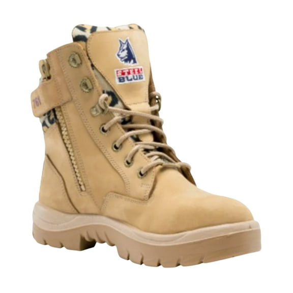 Steel Blue Women's Southern Cross 6" Water Resistant Work Boot Toe Cheetah 6 W US