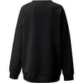 thumbnail image 3 of Vedolay Tops for Women Women's 2023 Oversized Hoodies Sweatshirts Casual Long Sleeve Pullover Loose 2023 Fall Clothes,Black XXL, 3 of 4