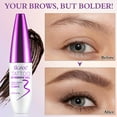 thumbnail image 5 of Easy Peel-Off Eyebrow Gel Makeup, Waterproof,Smudge-Proof and Easy Peel-Off Tint Gel, Natural Simulation Makeup, 3.52 OZ - Dark Brown, 5 of 11