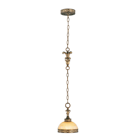 

Palacial Bronze with Gilded Accents Tone Finish Mini Pendants Medium Type 29 Long 1 Light Fixture
