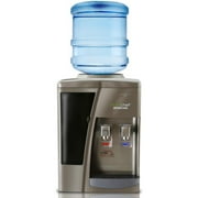NutriChef PKTWC10SL - Water Dispenser Cooler - Hot & Cold Water Cooler Dispenser System, Countertop Style