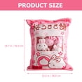 thumbnail image 4 of Pink Stuffed Rabbit Toy Bunny Plush Doll for Kids and Adults Couch Nap Companion 1Set 50X38X10in, 4 of 8