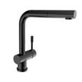 thumbnail image 3 of Lulani Nassau Stainless Steel 1-Handle Pull-Out Kitchen Faucet (No Spray Feature) - Steel Black, 3 of 8