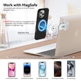 thumbnail image 3 of Soporte magnético para teléfono portátil con cargador inalámbrico de 15 W MagSafe, 3 of 7