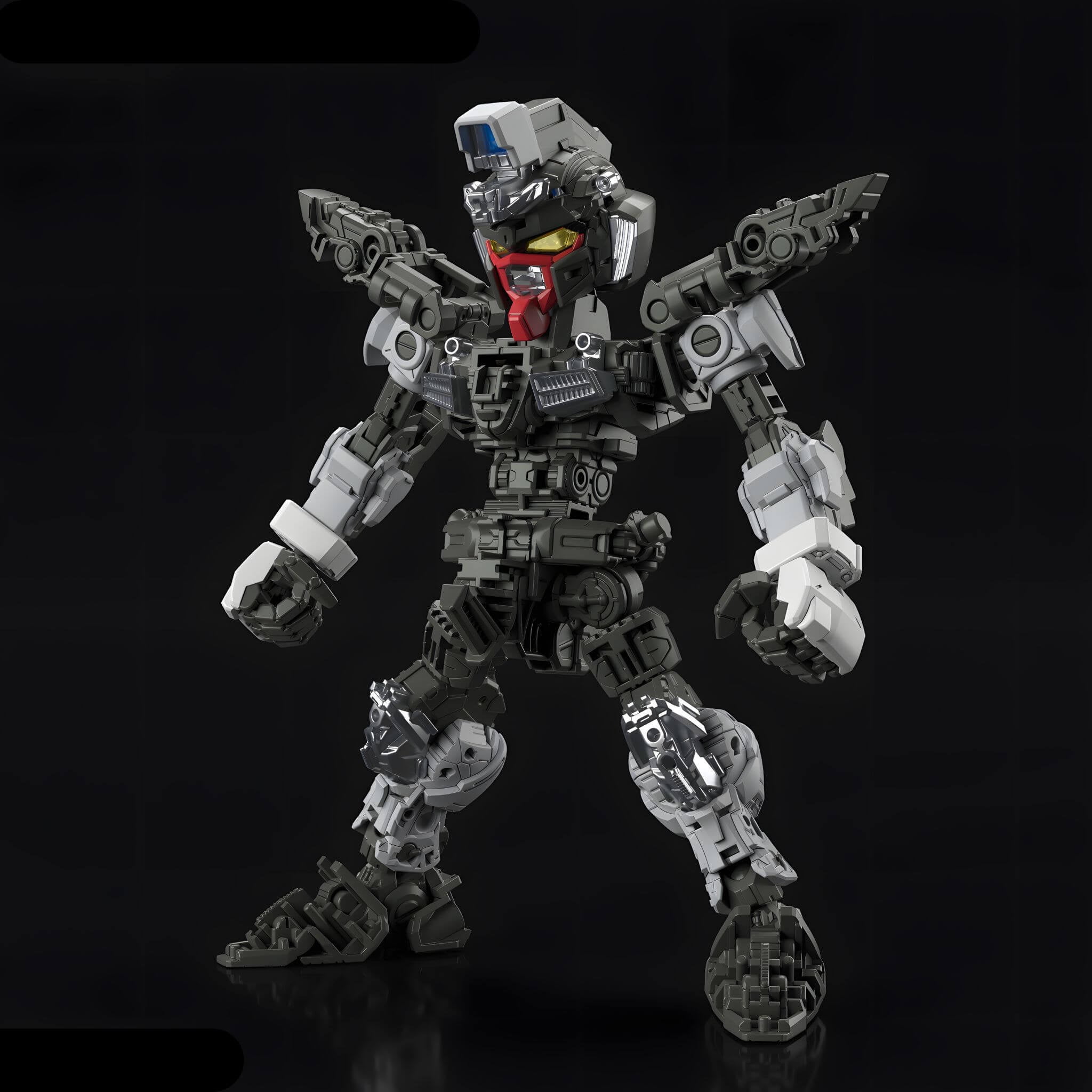 Bandai MGSD Freedom Gundam Model Kit with Movable Gimmicks, Plastic Multicolor, 4.52", 6 lb