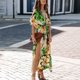 thumbnail image 3 of WILLBEST Vestidos de Verano 2025, Vestidos de Moda para Mujer, Vestido Sexy con Abertura y Estampado Floral de Cintura Alta Mediana​​, 3 of 3