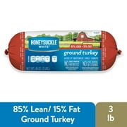 Honeysuckle White® 85% Lean / 15% Fat Ground Turkey Roll, 3 lbs