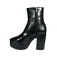 thumbnail image 3 of BOTIN VESTIR LEON MUJER NEGRO SINTETICO 12512 LEON  12512p, 3 of 4