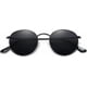 thumbnail image 1 of Small Round Polarized Sunglasses for Women Men Classic Retro Metal Frame Sun Glasses UV Protection, 1 of 4