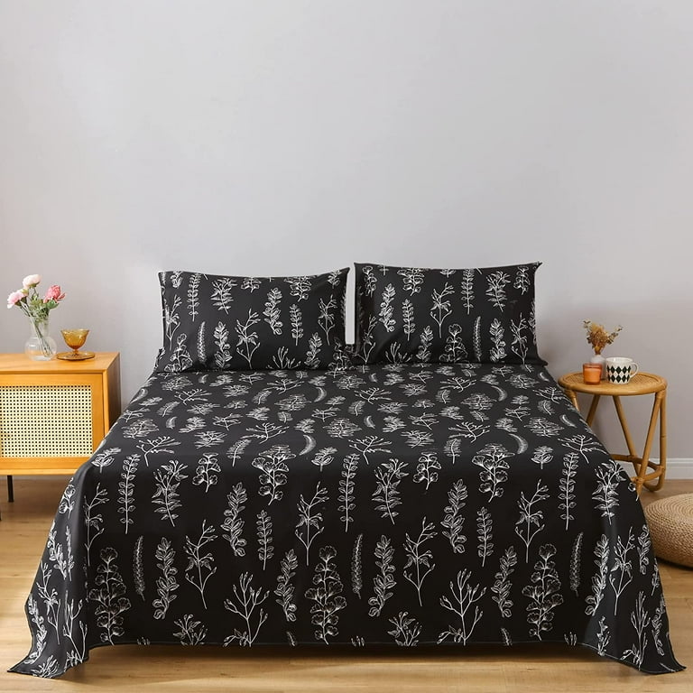 Black And White Bed Sheets Designs