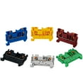thumbnail image 3 of 10-Piece Set of Electrical Wire Connectors, Terminal Connectors, Screw-Type Cable Connectors, DIN Rail Terminal Blocks, Power Distribution Terminal Blocks, Terminal Terminators, 3 of 6