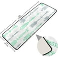 thumbnail image 5 of Arrows Green with Balck Kitchen Rugs Non-Slip Soft Doormats Bath Carpet Floor Runner Area Rugs for Home Dining Living Room Bedroom 72" X 24", 5 of 7