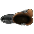 thumbnail image 4 of Tony Lama Men's Bonham Smooth Ostrich Western Boot Round Toe Black 9 D(M) US, 4 of 5