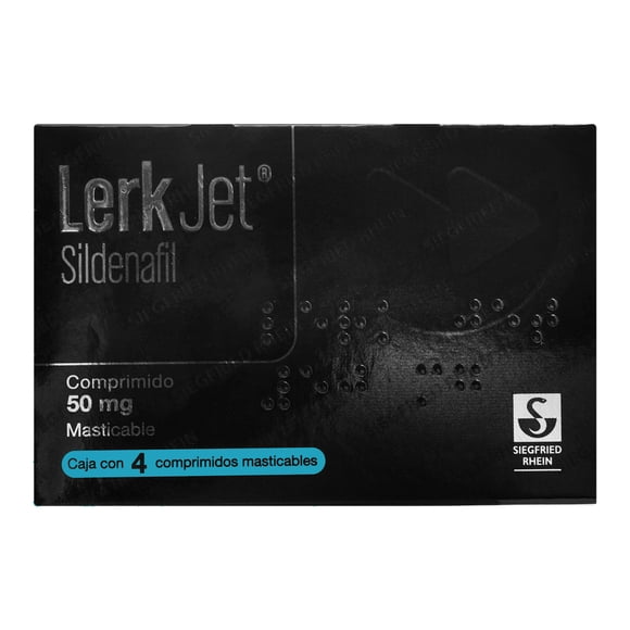 Lerk Jet 50 Mg Masticable 4 Cpr