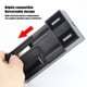 thumbnail image 5 of Kearding ABS Carga USB inteligente y eficiente para baterías recargables de universal Recargable para baterías Adaptadores de corriente, 5 of 6