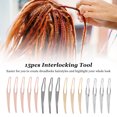 thumbnail image 4 of Ensemble d'Outils de Verrouillage de Cheveux, Outil de Verrouillage en Alliage pour Sisterlock, 4 of 8