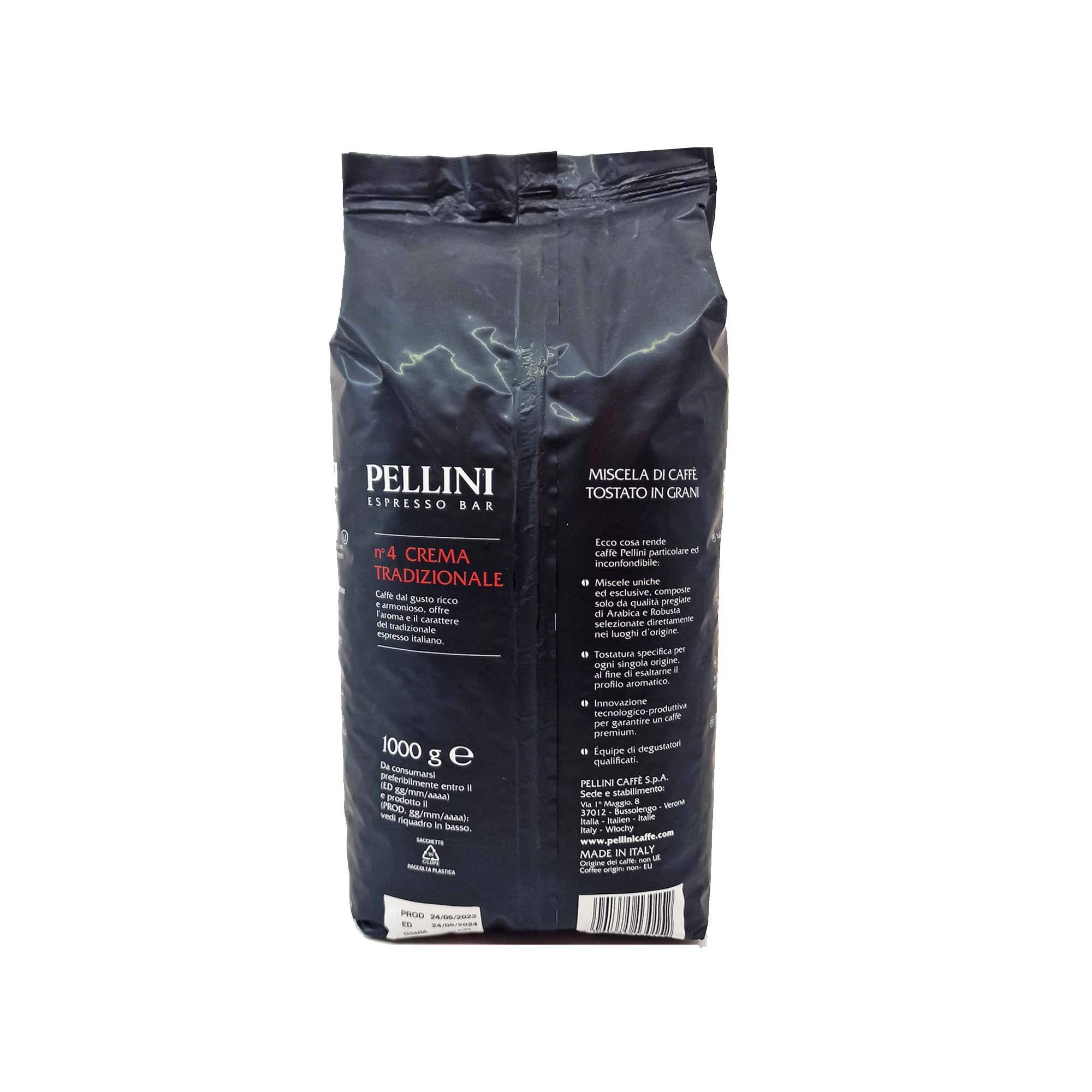 Pellini Superiore Tradizionale N.4 Coffee Beans 1kg (2.2lb)