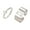 Silver, variant on 2PCs Matching Couple Rings Y2k Couple Rings Moon Planet Rings for Women Men Love Best Friends Promise Rings Engagement Ring Set Jewelry Gifts for Couples