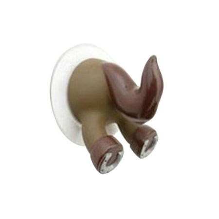 

Lovely Cartoon Animal Tail Shape Sucker Kitchen Bathroom Wall Hook Strong Vacuum Suction Cup