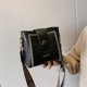 thumbnail image 5 of Retro Satchel Bucket Cubla Bolso Mujeres Con Correa Ancha Gran Capacidad Trapking Compras, 5 of 9