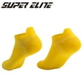 thumbnail image 4 of OQRKI 3Pairs Mens Socks9-13Mens Ankle Socks Size 9-11 Men's Socks ,Yellow, 4 of 5
