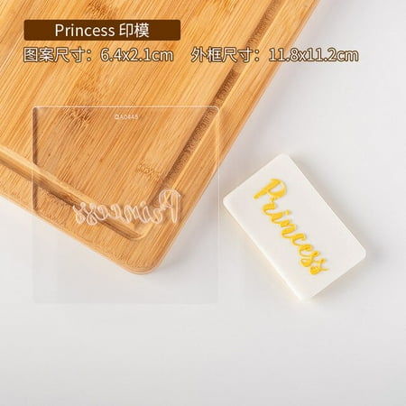 

DabuLiu Biscuit Embossing Mold Cake Baking Tools Sugar Three-dimensional Die Cartoon Princess Carriage Castle Biscuit Cutting Mold