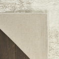 thumbnail image 5 of Nourison Pacific Shag 7'10" x 9'10" Ivory Beige Shag Indoor Rug, 5 of 9