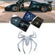 thumbnail image 1 of Parte de la decoración del coche de la etiqueta engomada del patrón de la araña del metal galvanizado 3D plata Ndcxsfigh Accesorios para autos y motos, 1 of 5