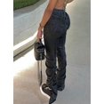 thumbnail image 2 of Apay Jeans for Women  Long Denim Pants Sexy  High Waisted Hip Lifting Slim  Regular Size, 2 of 5