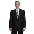 thumbnail image 1 of Executive Apparel 4026 Men's Optiweave Polywool Stretch Blazer-Black-48-Long, 1 of 1