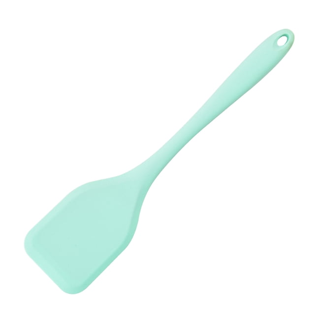 Espátula de silicona de una pieza para cocina, espátula antiadherente para cocina, para hornear, cocinar, mezclar, resistente al calor, antiadherente, sin BPA, de grado alimenticio