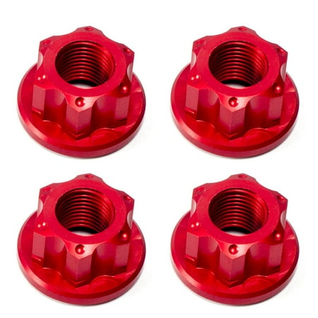 

M10 Durable Track Wheel Nuts Bicycle Fixie Axle Screw for Rear Hub 4Pcs