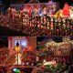 thumbnail image 5 of Luces de cadena de árbol de Navidad, 52M 500 LED Luces de hadas impermeables al aire libre 8 modos con temporizador Luces de hadas para árboles de Navidad Fiesta en casa Jardín Cumpleaños, multicolor oso de fresa Electrónica, 5 of 5