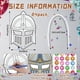 thumbnail image 2 of Kit de manualidades Blueweenly Colorea tu propia máscara de caballero para niños, paquete de 24, 2 of 7