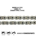 thumbnail image 2 of Niche Sprocket Chain Set for Yamaha YFZ-R1 16/43T 520 Motorcycle MK1003633, 2 of 9