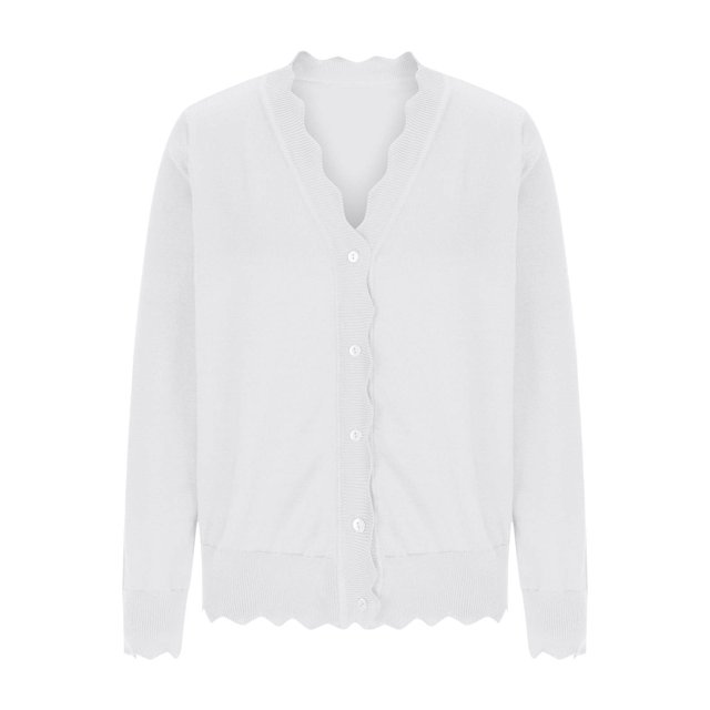 Erwazi Cardigan Sweaters for Women Fall Trendy Button Down Open Front Lightweight Cardigans