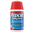 thumbnail image 4 of (2 pack) Pepcid Complete Acid Reducer + Antacid Chews, Berry Flavored, 50 Count, 4 of 16