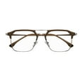 thumbnail image 2 of YAOBAMM Flexible Blue Light Glasses Blue Light Blocking Glasses Unisex Large Frame Half Clear View Strong Hinge Eye Protection Clear Bluelight Glasses Spectacles, 2 of 7