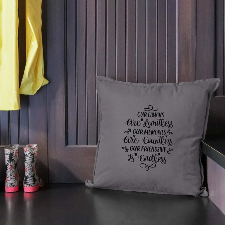 Friendship 2025 decorative pillow