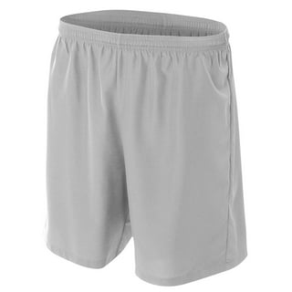 Grey soccer shop shorts