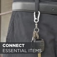 thumbnail image 5 of Key Smart 5039906 Connect Stainless Steel Swivel Key Ring, Silver, 5 of 6