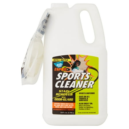 Espro Sports Cleaner Stain Remover with Odor-Guard 128 fl (Best Product To Remove Hard Water Stains From Shower Doors)