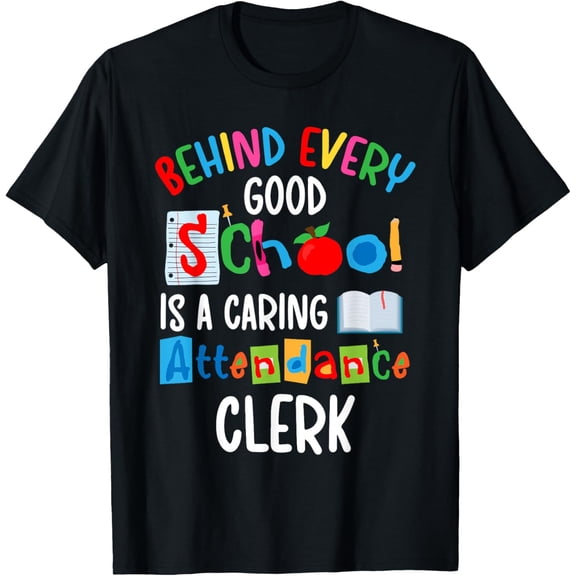 Premium Comfort - A Caring Attendance Clerk School Attendance Clerk T-Shirt