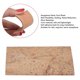 thumbnail image 2 of Pack of 10 self-adhesive replacement cork sheets for soprano, alto, tenor saxophone, 2 of 4