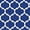 Navy, variant on decorUhome Fitted Vinyl Tablecloth Round 36"-44" Diameter, Waterproof Wipeable PVC Table Cover, Moroccan, Navy, For Indoor or Outdoor