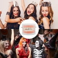 thumbnail image 4 of Unique Bargains 1 Set Fake Grills Hip Hop Style Double Teeth Grillz Silver Tone, 4 of 6