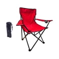 thumbnail image 3 of koolsoo Chaise Pliante de Camping avec Sac de Transport Chaise de Plage pour Voyage Rouge, 3 of 9