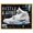 Gold Frame, variant on Hustle Grind Holo Sneaker Canvas Urban Sneaker Art by Art Remedy, Gold Frame, 45" x 36"
