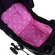 thumbnail image 3 of Baby Stroller Cushion Toddler Seat Liner Baby Kids Infant Trolley Stroller Pram Pushchair Soft Seat Dot Liner Pad Cushion Pink, 3 of 6